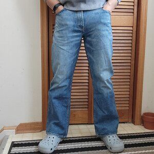 Mens Genuine Y2K (made in early 00's) American Eagle Bootcut Jeans SIZE 29-30x30